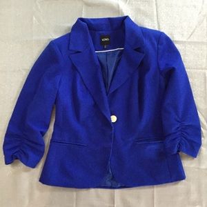 EUC Royal blue juniors XL blazer